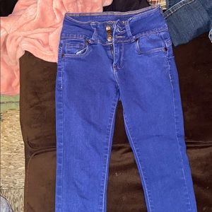 high rise skinny jeans